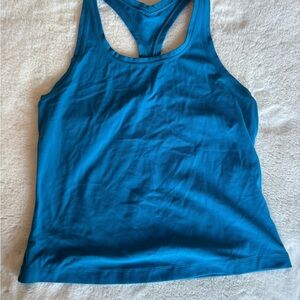 Women's Blue Athletic Tank Top